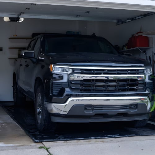  22ft by 8ft 6in Raised Edge Garage Floor Mat