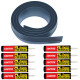 100ft Gray Garage Door Threshold with Adhesive 100ft Gray Garage Door Threshold with Adhesive