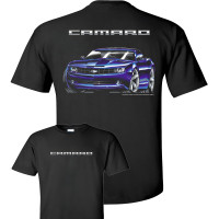 2009 Chevrolet Camaro Concept T-Shirt - Front & Back, GM Licensed