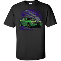 2011 Green With Envy Dodge Challenger Graphic T-Shirt (Black)