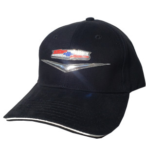 1955-57 Chevrolet Bel Air Tri-Five Crest Emblem Baseball Cap