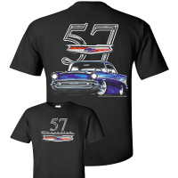 1957 Chevy Bel Air Men's T-Shirt - 57 Chevrolet Classic Tee