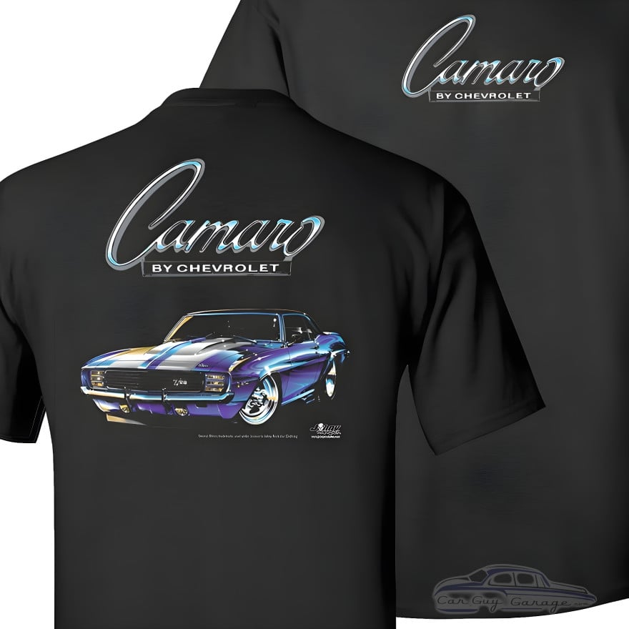 1969 Camaro Z/28 Camaro by Chevrolet Graphic T-Shirt (GM Licensed)