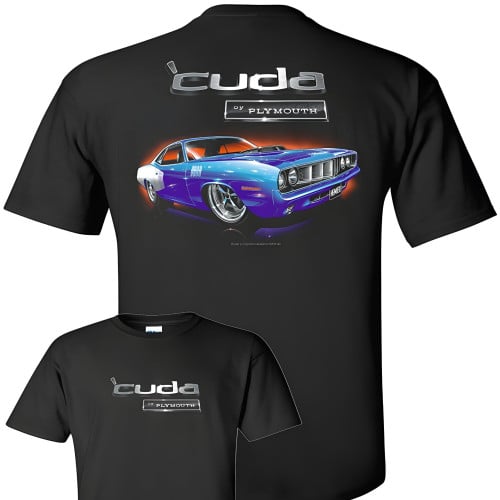 1971 Plymouth 'Cuda T-Shirt - Classic Mopar Muscle Car Tee