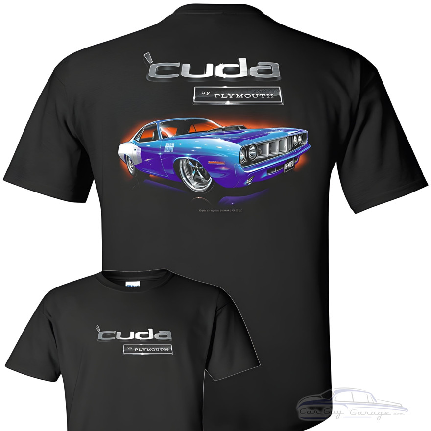 1971 Plymouth 'Cuda T-Shirt - Classic Mopar Muscle Car Tee