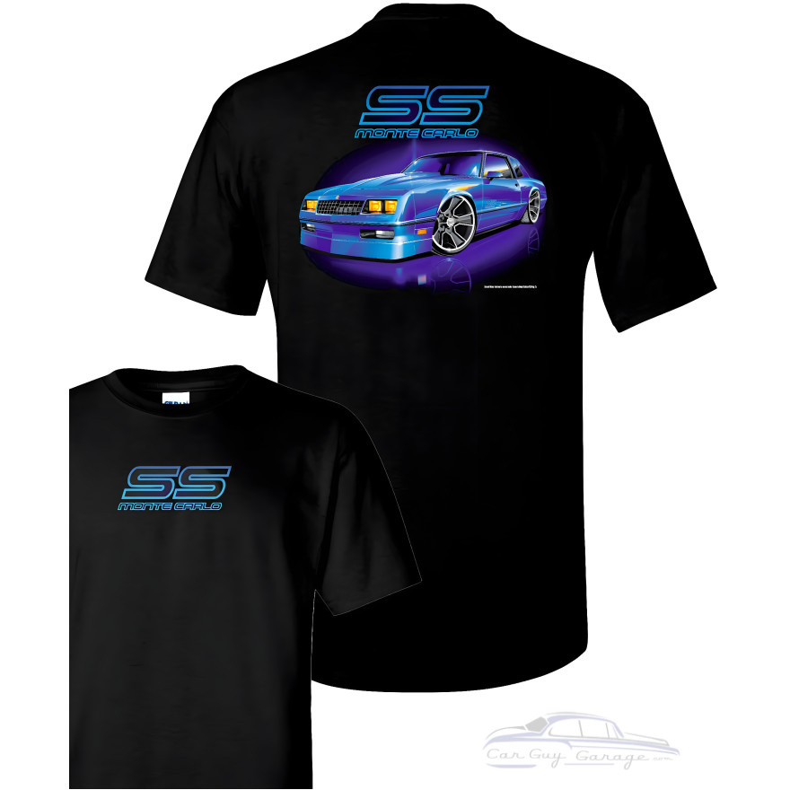 80's Monte Carlo Black T-Shirt 80's Monte Carlo Black T-Shirt
