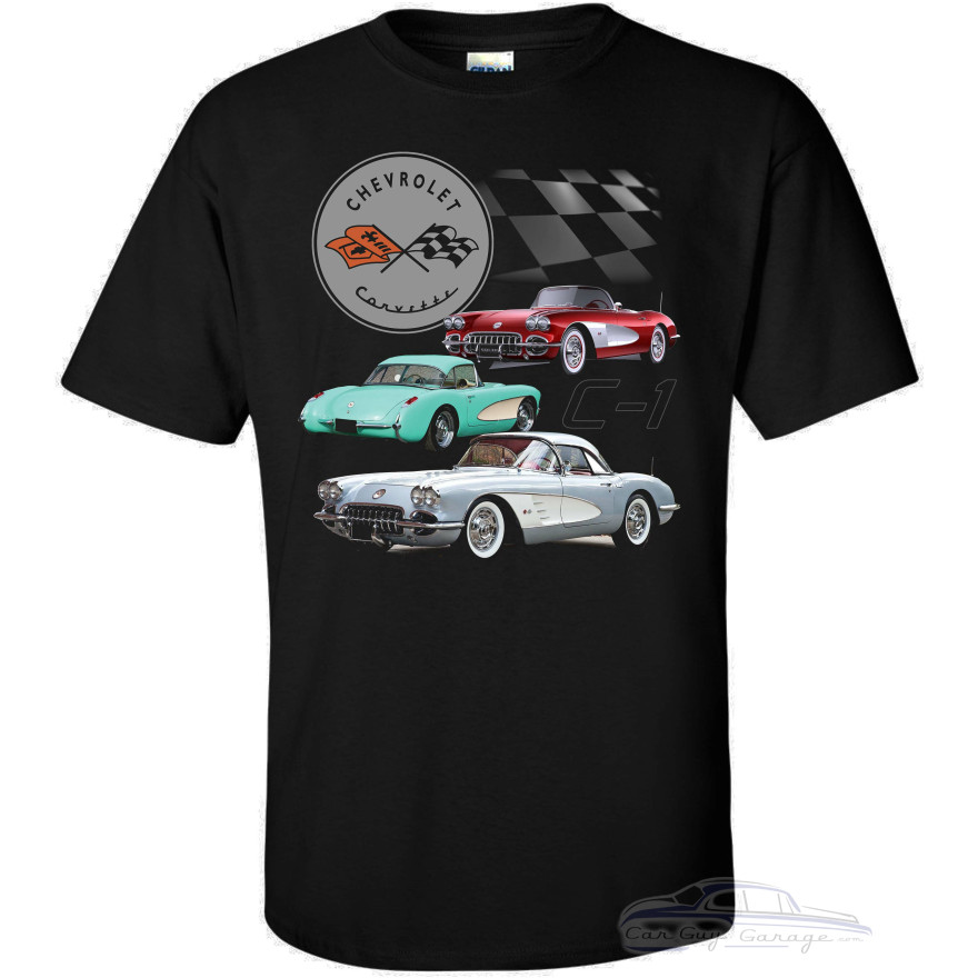 C1 57 Corvette Tshirt C1 57 Corvette Tshirt