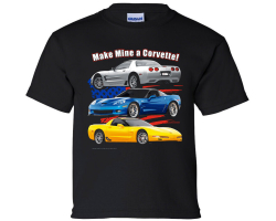 C5 & C6 Corvette Youth T-Shirt 