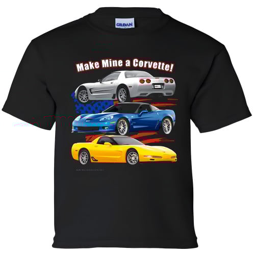 C5 & C6 Corvette Youth T-Shirt 