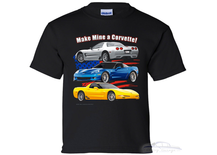 C5 & C6 Corvette Youth T-Shirt 