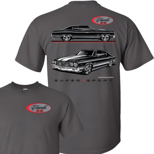 Chevrolet Chevelle SS Super Sport Blackline Graphic T-Shirt