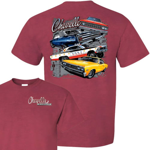 Chevelle by Chevrolet 1964-1972 Early Gens Classic Muscle T-Shirt