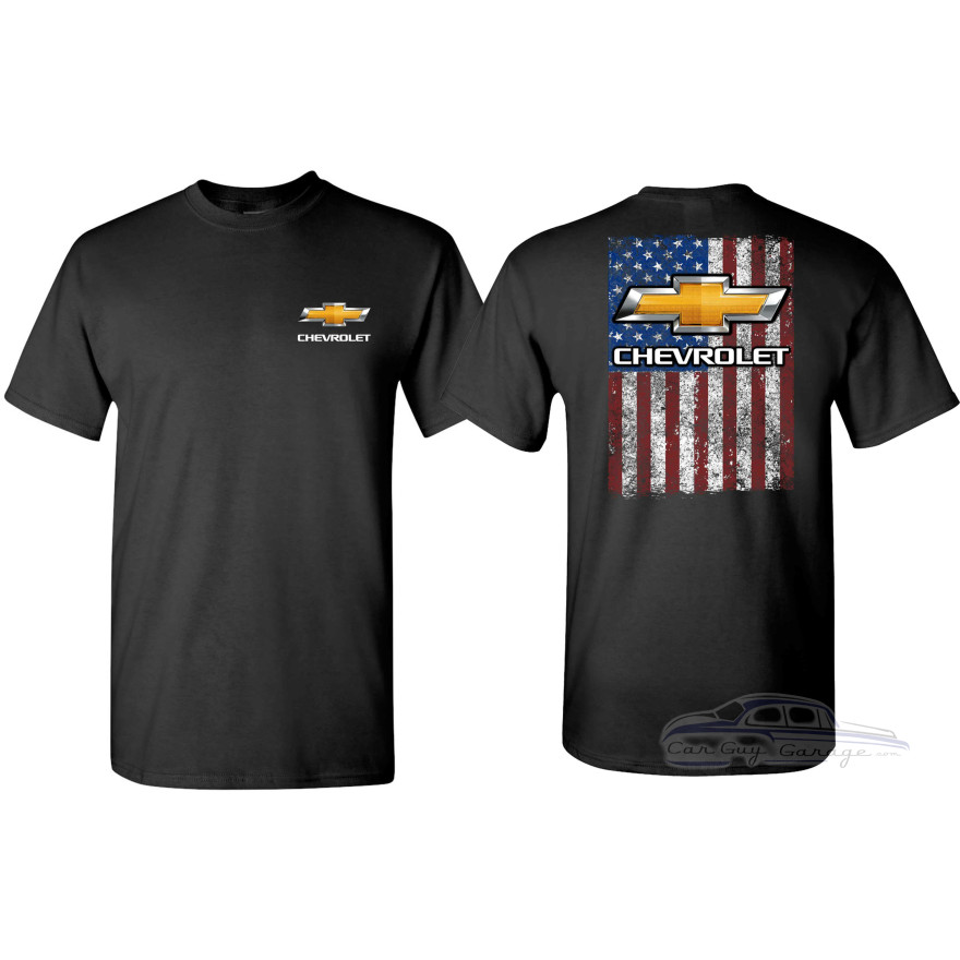 Chevy Bowtie American Flag T-shirt Chevy Bowtie American Flag T-shirt