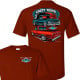 Chevy C10 Classic Truck T-Shirt - Maroon Vintage Graphic