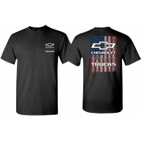 Chevy Truck American Flag Tshirt 