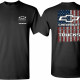 Chevy Truck American Flag Tshirt 