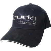 Plymouth 'Cuda Black Cap - Mopar Barracuda Hat with Emblem