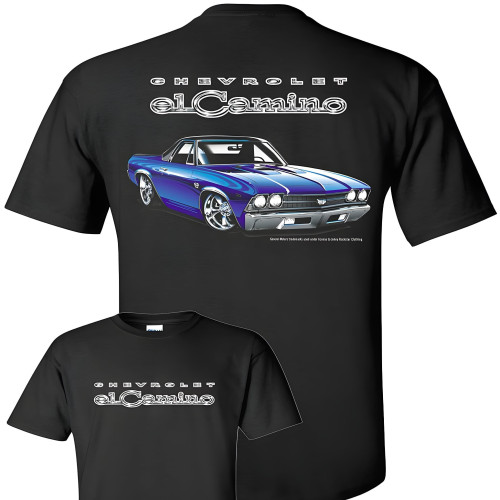 Chevy El Camino SS Classic Graphic T-Shirt | GM Licensed