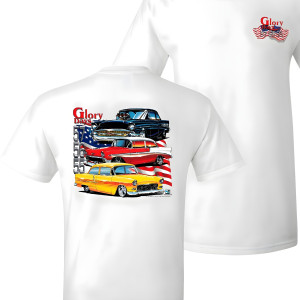 Chevy Bel Air T-Shirt - GM Tri-Five Glory Days 55-57