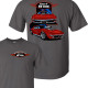 Corvette Kickin It Old School T-Shirt