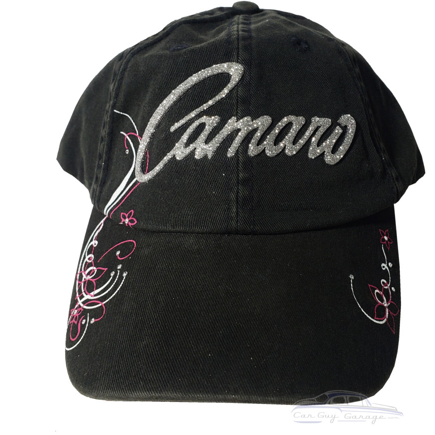 Ladies Black Camaro Cap Ladies Black Camaro Cap