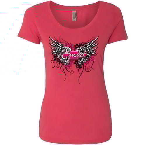 Ladies Corvette Wing Tshirt 