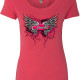 Ladies Corvette Wing Tshirt Ladies Corvette Wing Tshirt