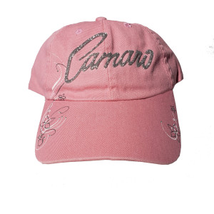 Women's Pink Camaro Hat - Chevrolet Camaro Baseball Cap