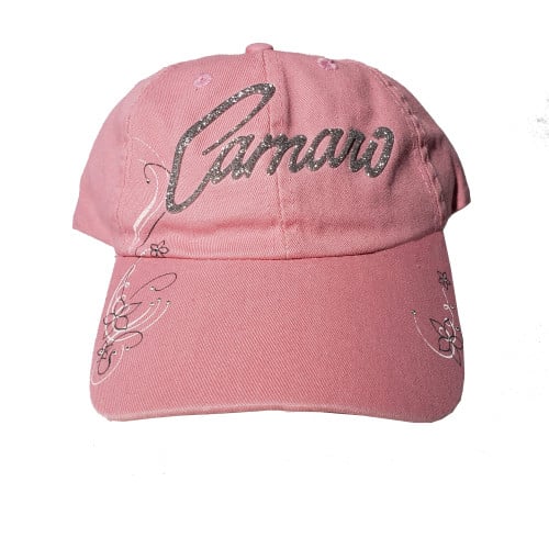 Ladies Pink Camaro Cap 