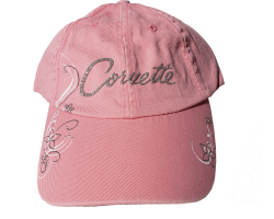 Ladies Pink Corvette Cap 