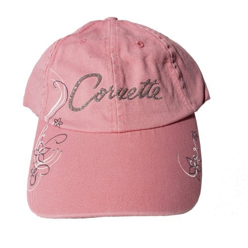 Ladies Pink Corvette Cap 