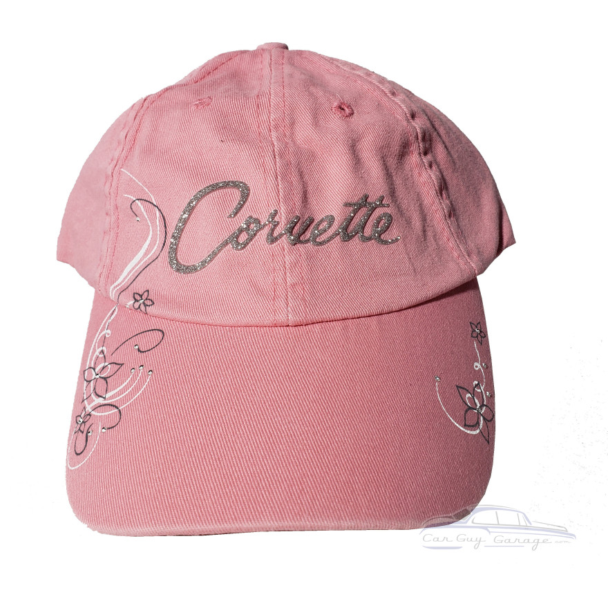 Ladies Pink Corvette Cap Ladies Pink Corvette Cap