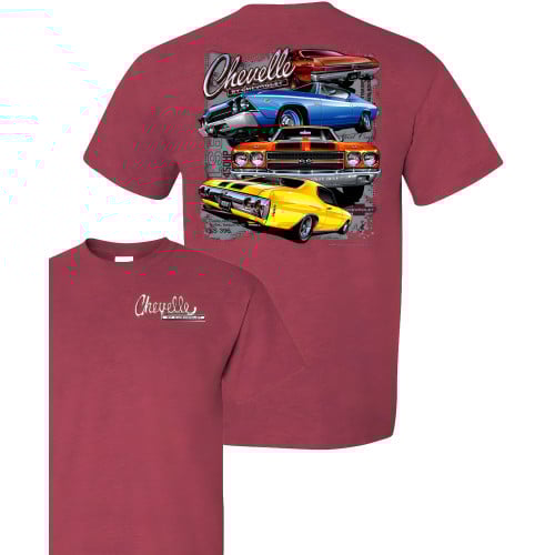 Late Model Chevelle 4 cars T-Shirt 