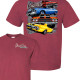 Late Model Chevelle 4 cars T-Shirt Late Model Chevelle 4 cars T-Shirt
