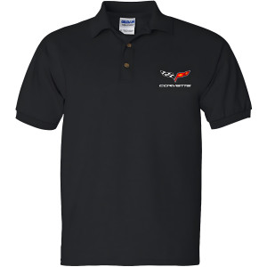 C6 Corvette Polo Black 