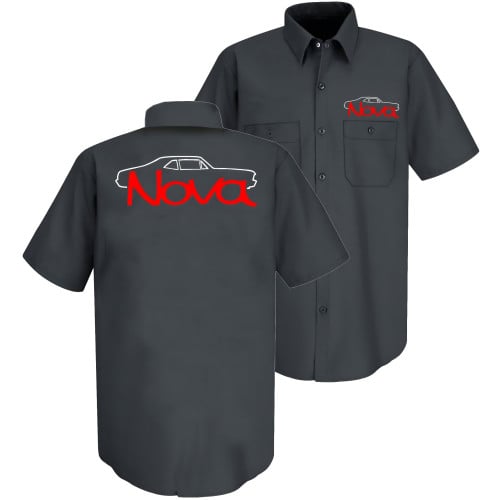 Nova Silhouette Embroidered Mechanic Shirt 