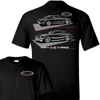 Chevy Nova SS Super Nova Classic Muscle Car Graphic T-Shirt