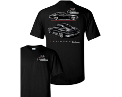 Chevrolet Corvette Stingray Silhouette T-shirt 
