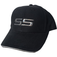 Chevy SS Liquid Metal Emblem Baseball Cap (Black)