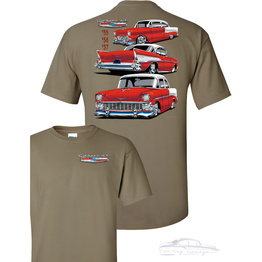Tri-Five Chevy Bel Air T-Shirt Tri-Five Chevy Bel Air T-Shirt