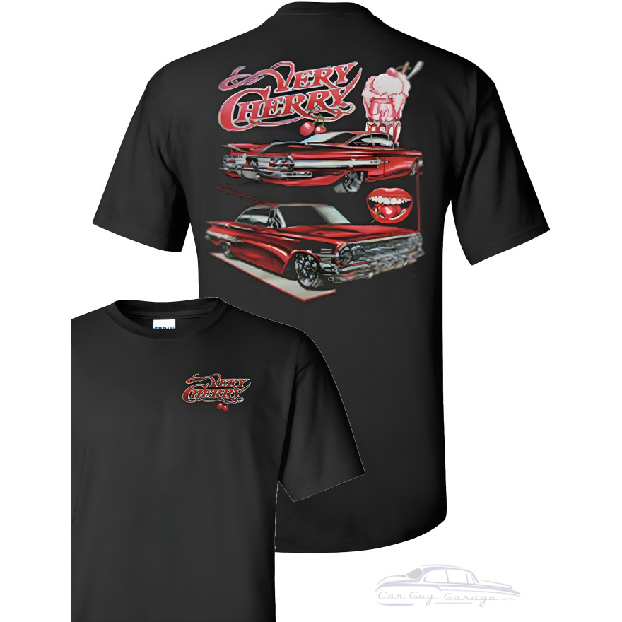 Very Cherry Chevrolet Impala T-Shirt Very Cherry Chevrolet Impala T-Shirt