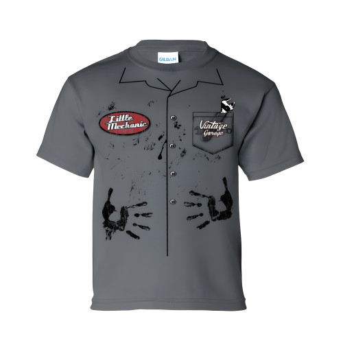 Youth Vintage Little Mechanic Tshirt 