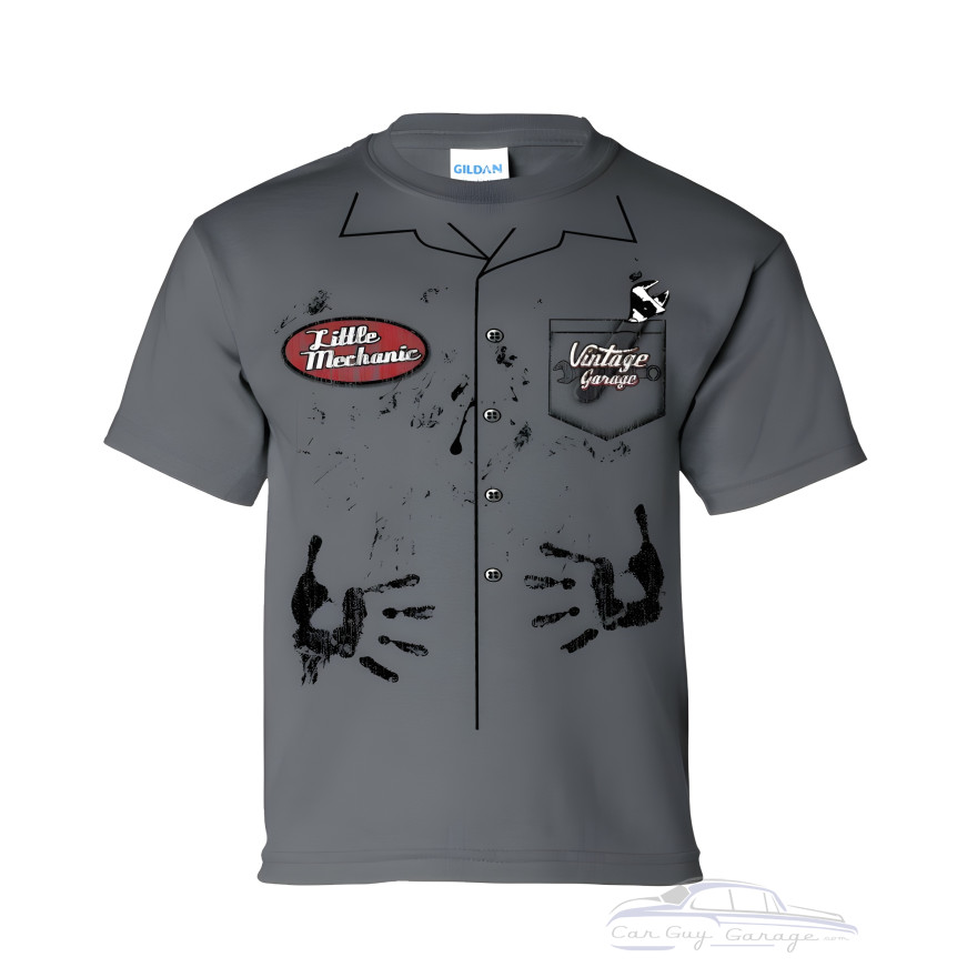 Youth Vintage Little Mechanic Tshirt Youth Vintage Little Mechanic Tshirt