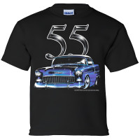 Youth '55 Chevy Bel Air Tri-Five Graphic T-Shirt