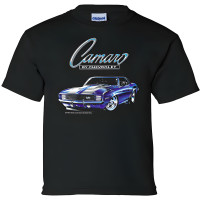 Youth 1969 Chevy Camaro Z/28 T-Shirt | Classic Muscle Car Tee