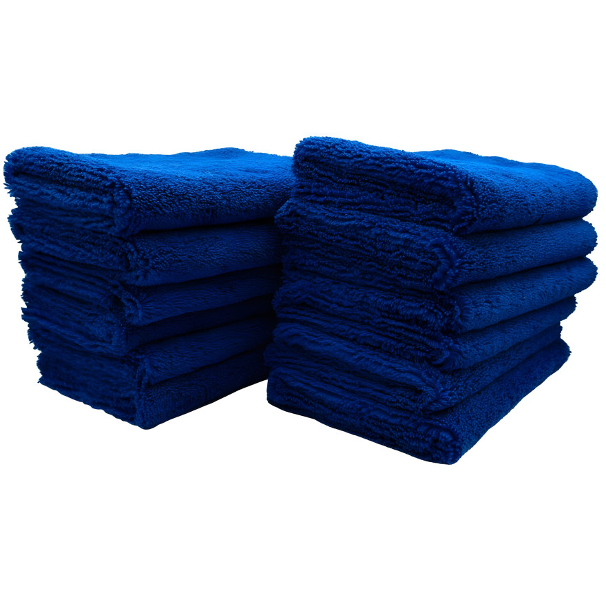 Blue Microfiber Towels Pack of 200 16" by 16" 400gm Blue Microfiber Towels Pack of 200 16" by 16" 400gm