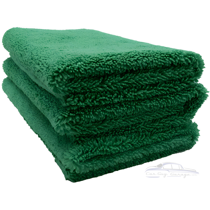 Green Microfiber Towels Pack of 200 16" by 16" 400gm Green Microfiber Towels Pack of 200 16" by 16" 400gm