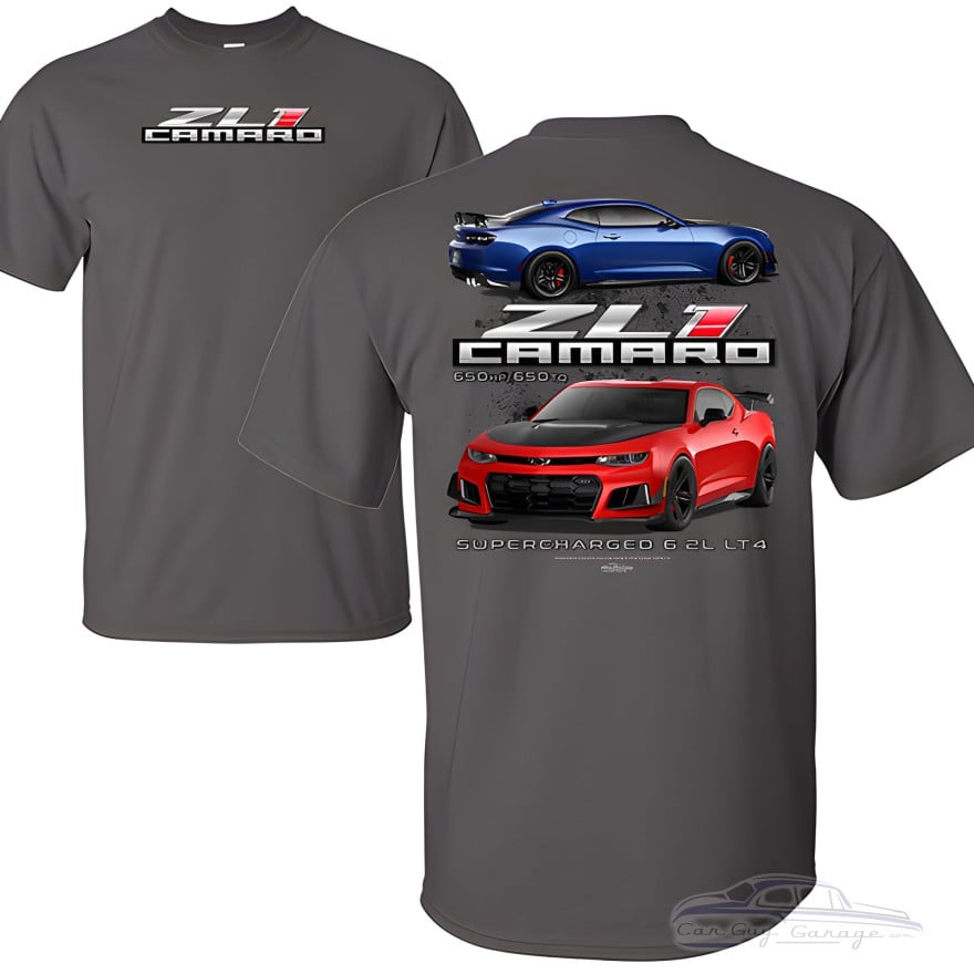 Chevrolet Camaro ZL1 T-Shirt - LT4 6.2L Supercharged 650 HP
