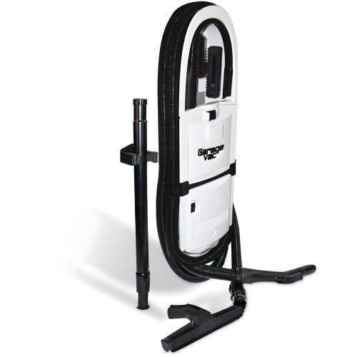 White Garage Vacuum with Accessories