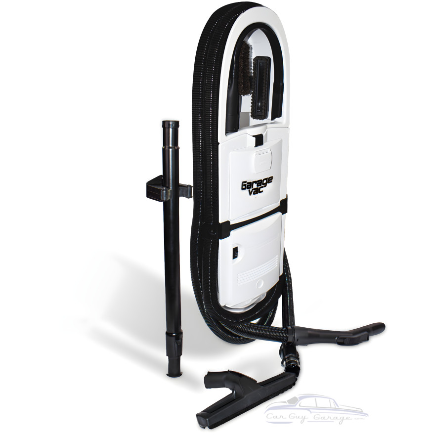 White Garage Vacuum with Accessories White Garage Vacuum with Accessories